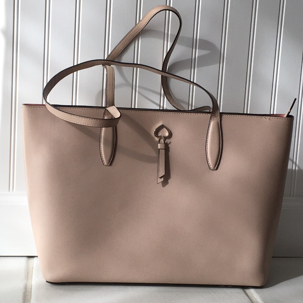 Kate Spade  ADEL LARGE TOTE Warm Beige/Pink